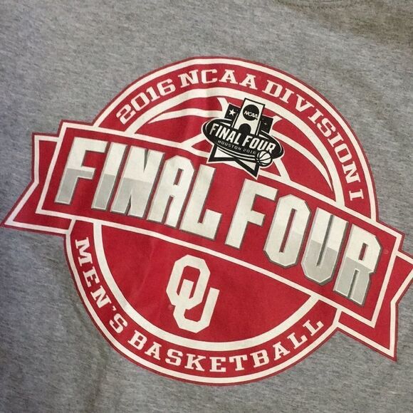 Mens 2016 Final Four OU Basketball Tee NCAA M - Picture 1 of 7